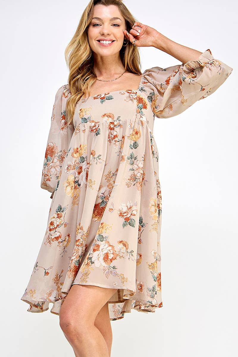 Penelope Print Dress