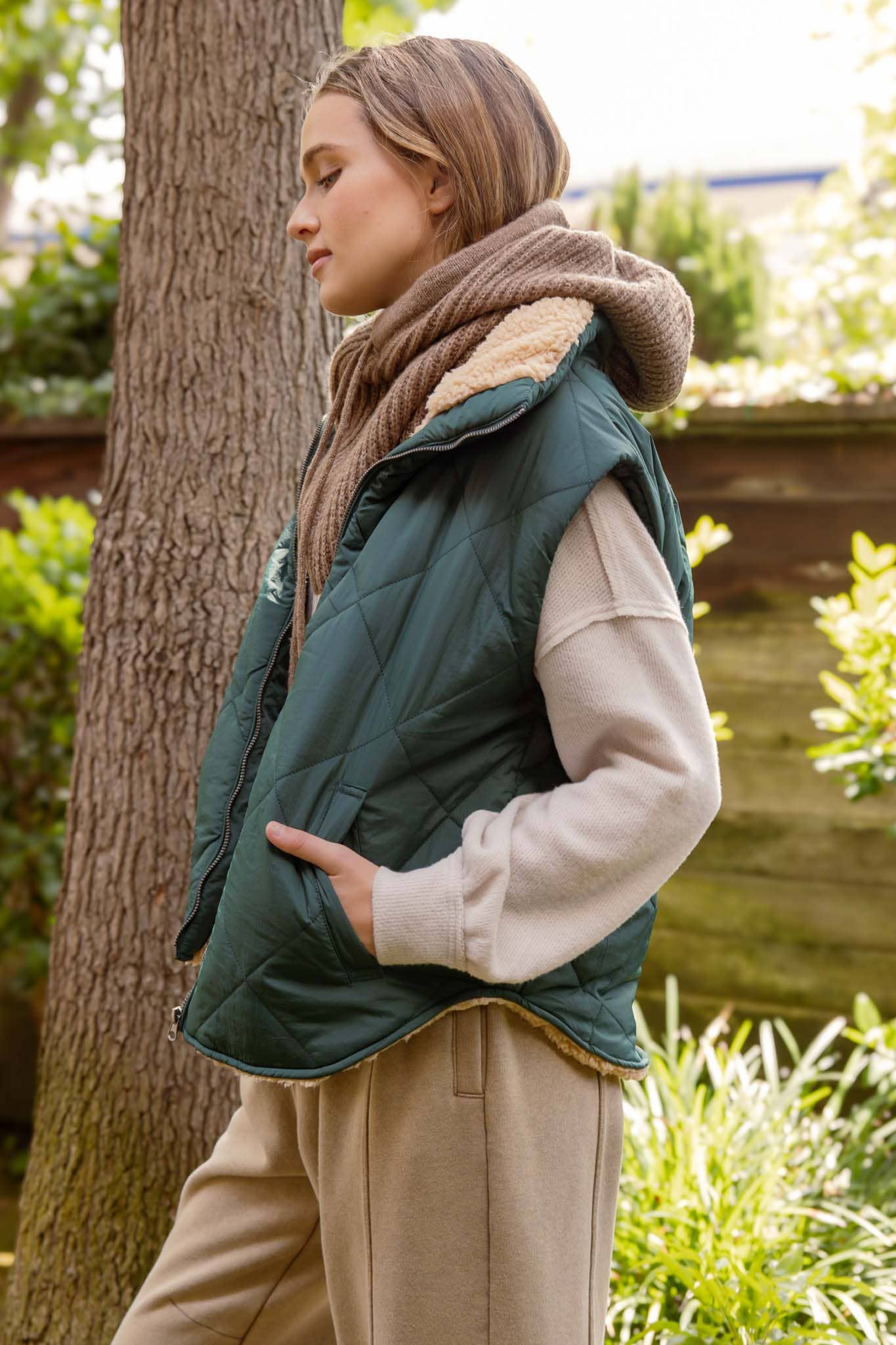 Aurora Quilted Puffer Vest