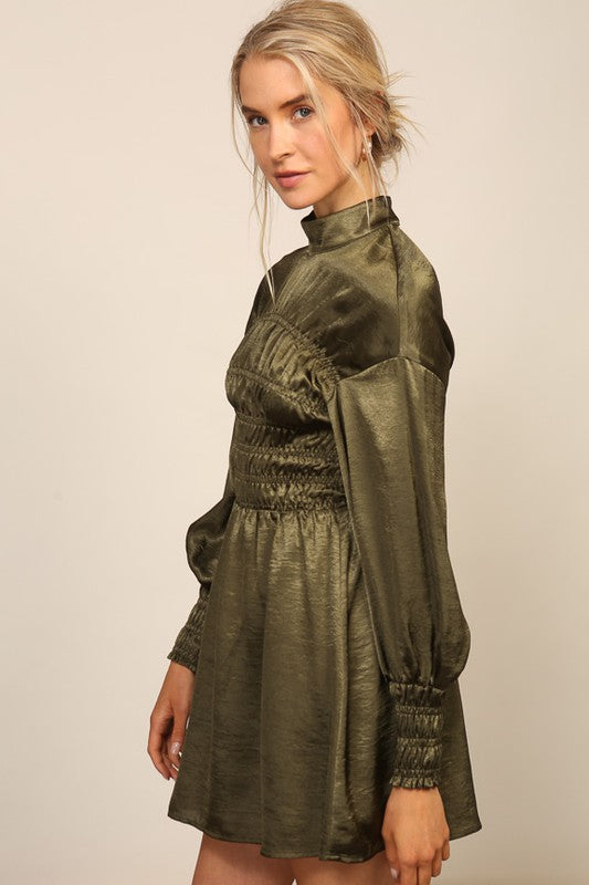 Camielle Smocked Detail Dress