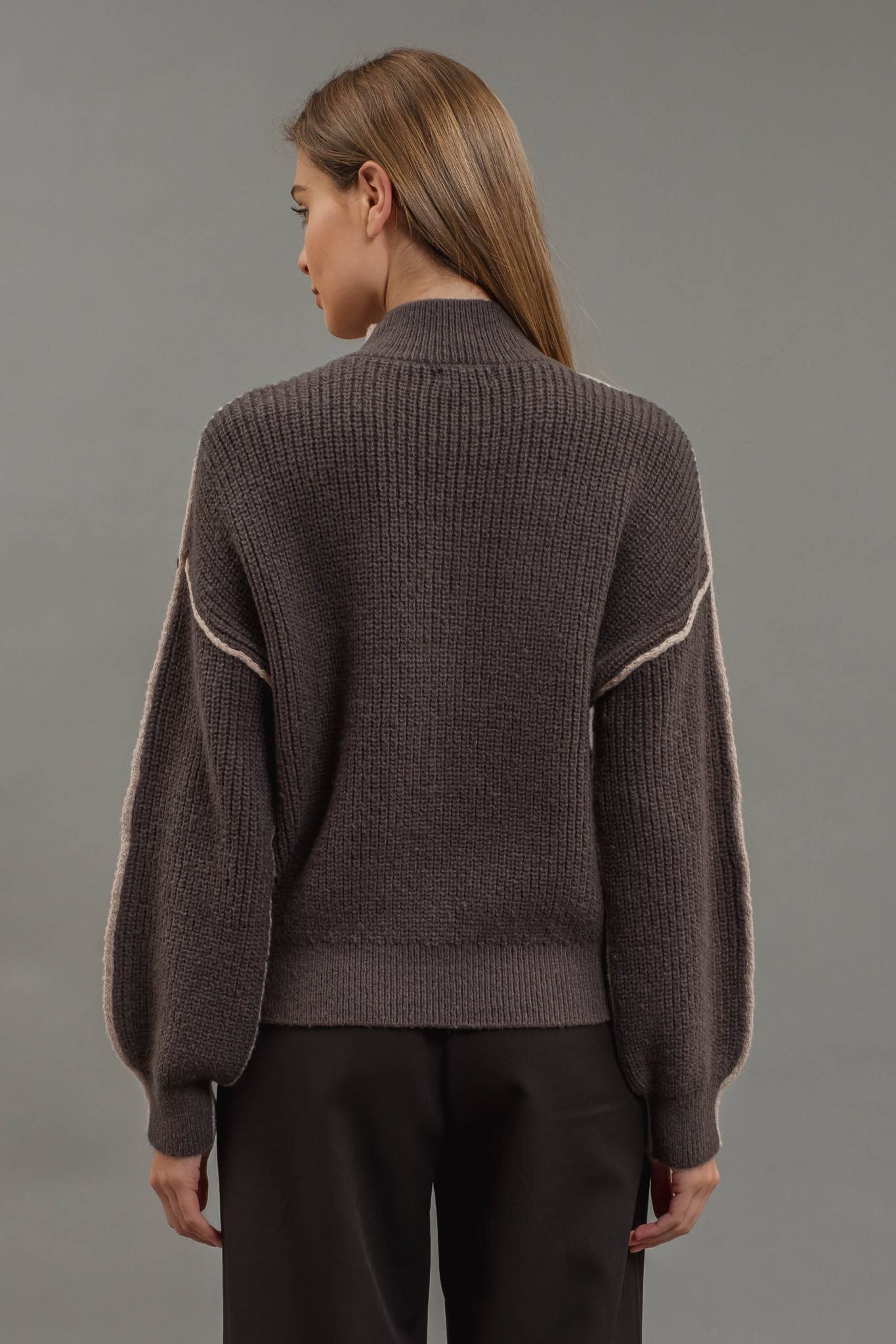 Jaylene Colorblock Knit Sweater