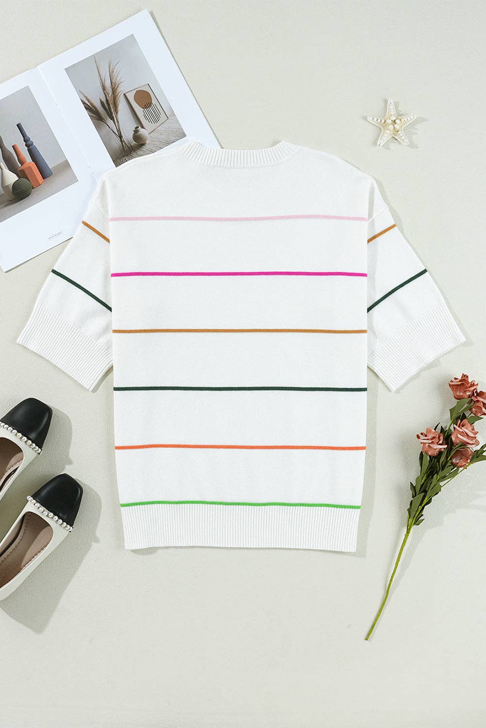 Sydney Colorblock Stripe Sweater