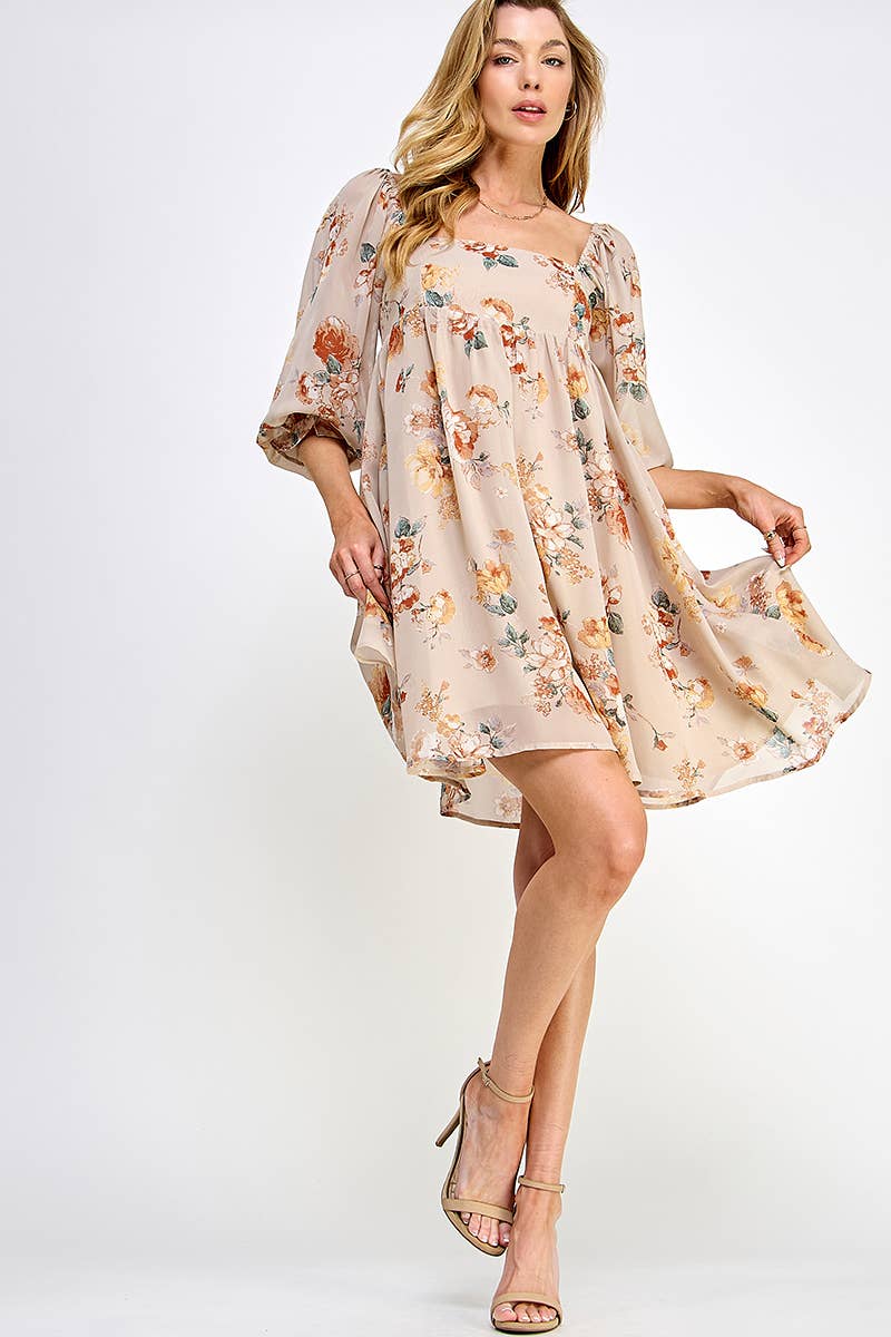 Penelope Print Dress