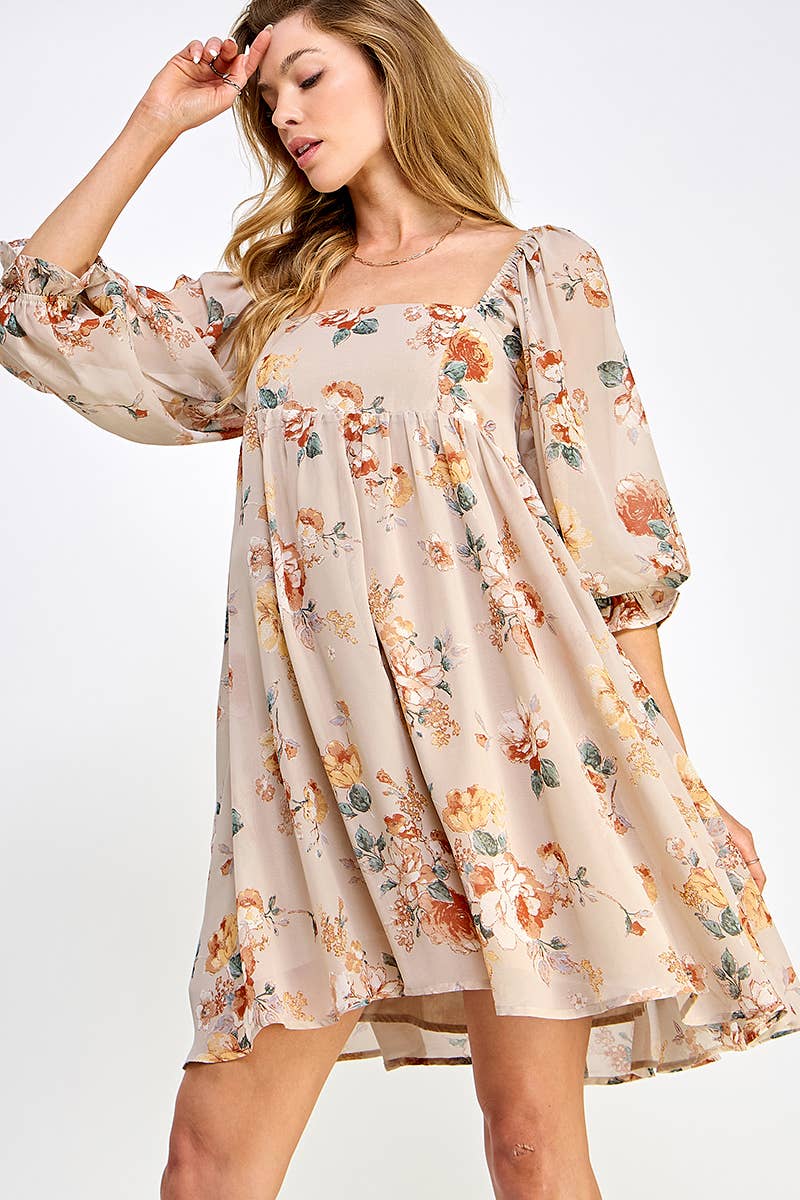 Penelope Print Dress
