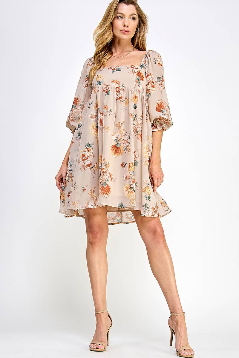 Penelope Print Dress