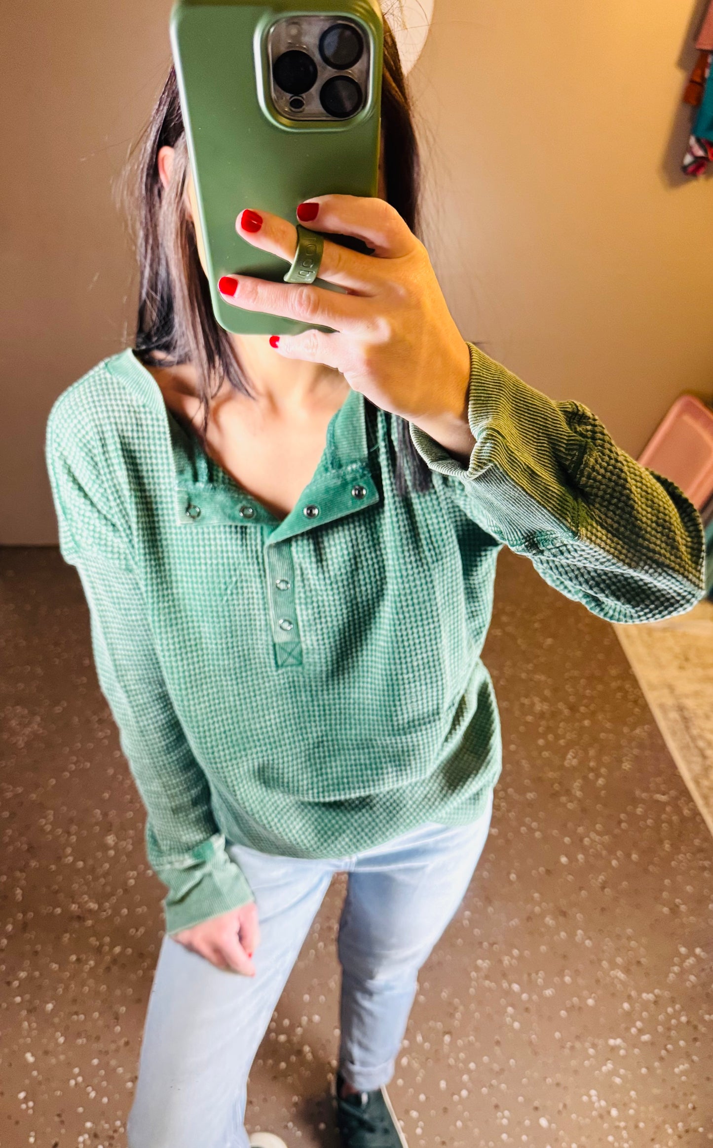 Birdie Waffle Long Sleeve