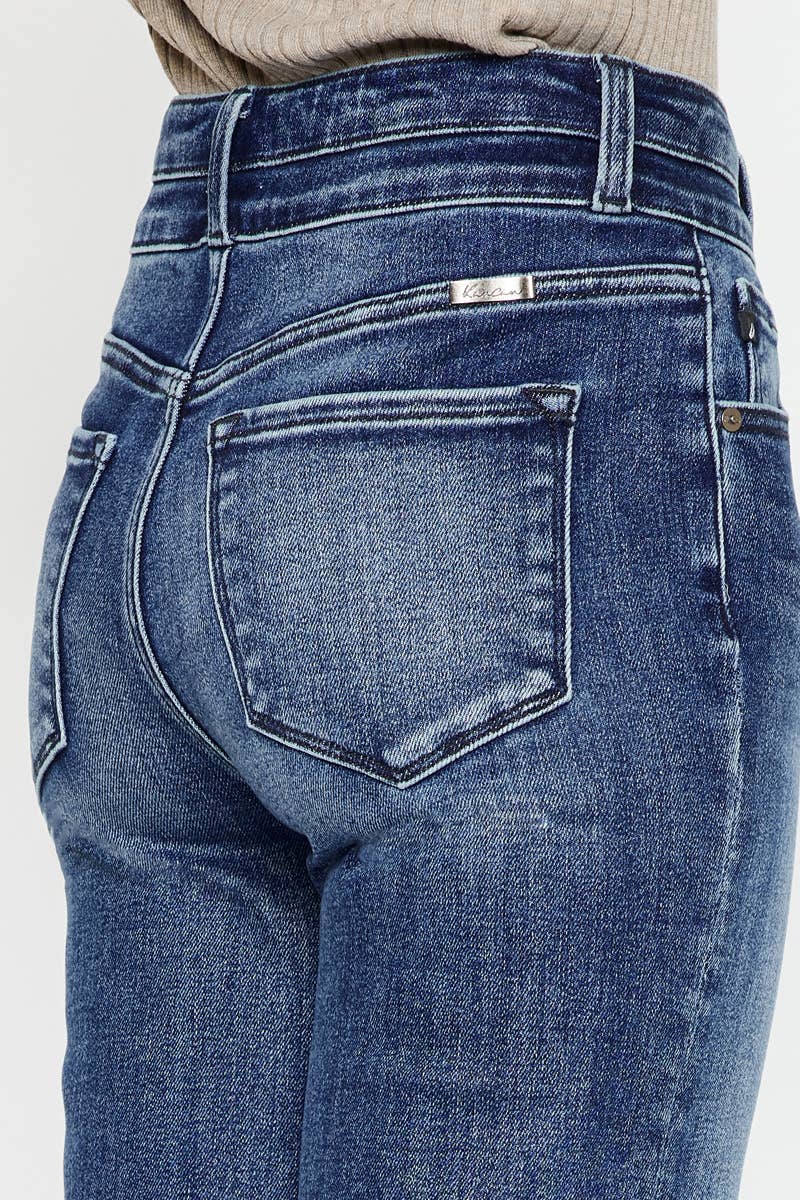 HIGH RISE WIDE FLARE JEANS