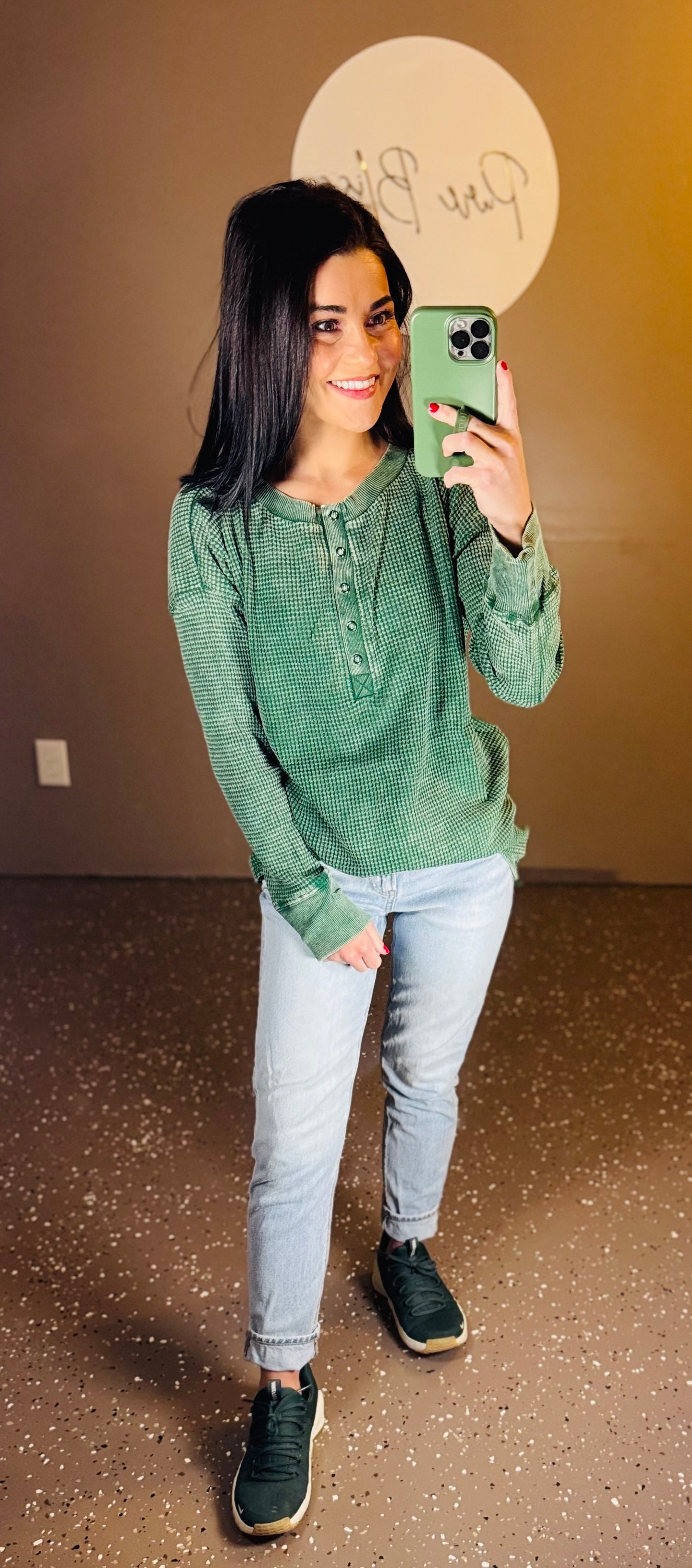 Birdie Waffle Long Sleeve