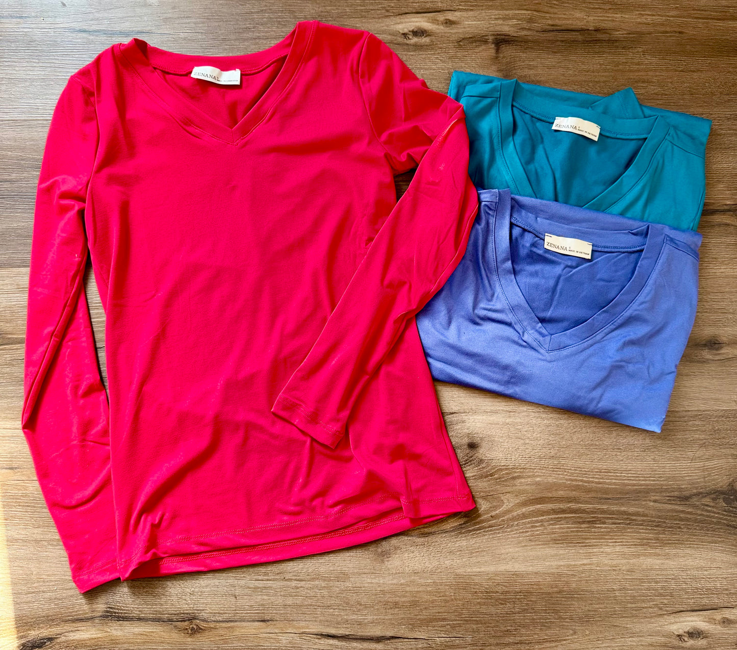 Aspen Long Sleeve V-Neck