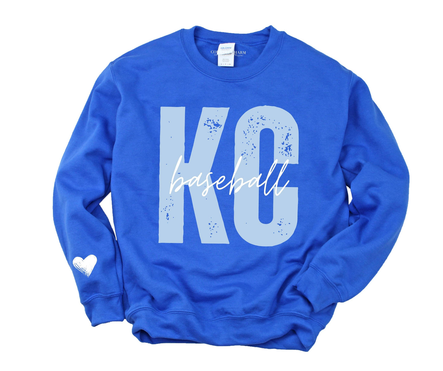 KC Baseball + Heart Sleeve