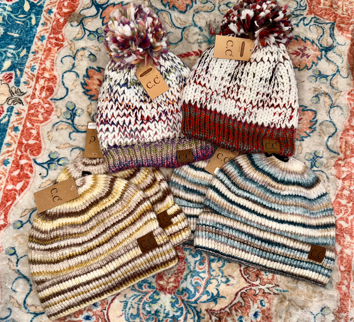 C.C. Abstract Beanie
