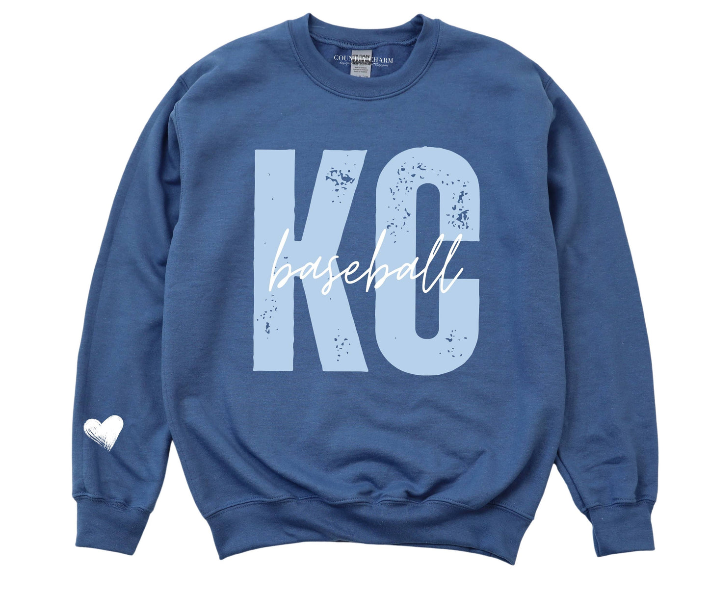 KC Baseball + Heart Sleeve