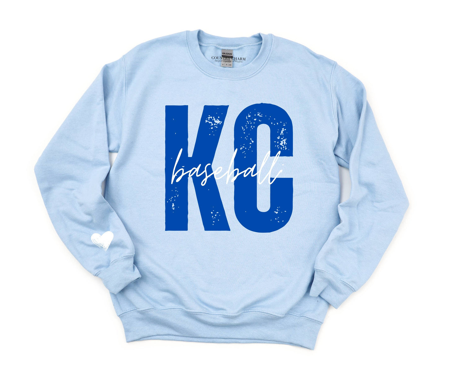 KC Baseball + Heart Sleeve