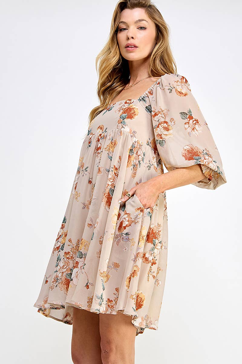 Penelope Print Dress