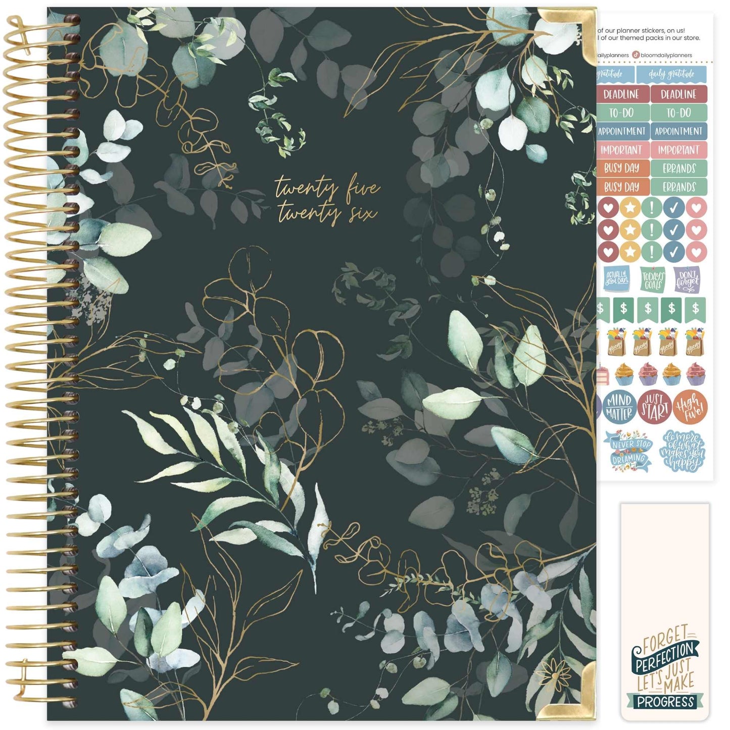 2025-26 Academic Hard Cover Planners 8.5x11 - Choose Design