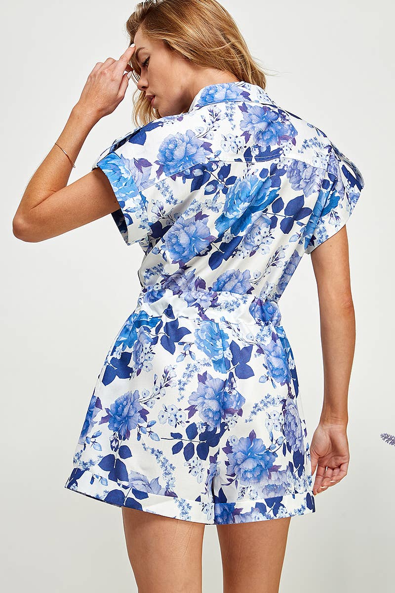 Kourtney Romper With Pockets