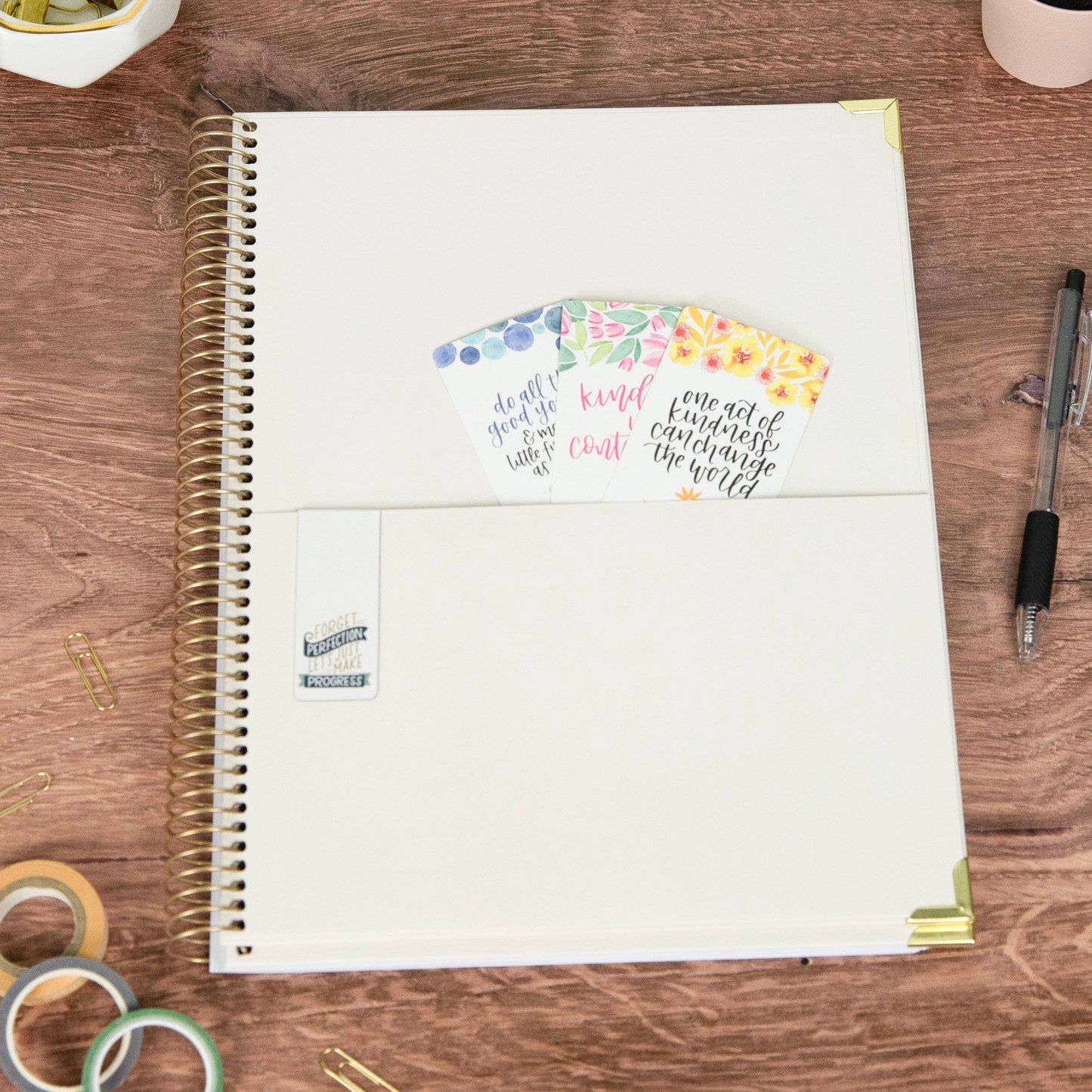 2025-26 Academic Hard Cover Planners 8.5x11 - Choose Design