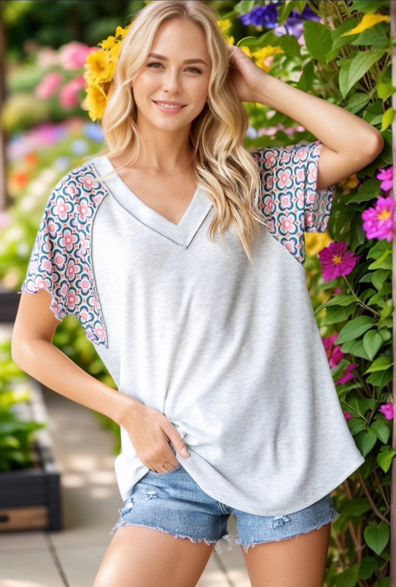 Out Of Bloom Top