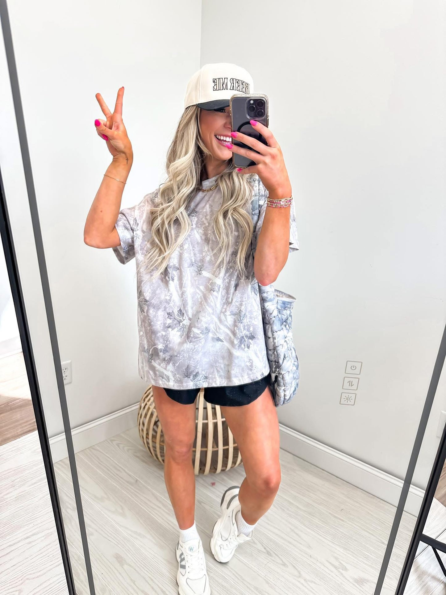 Iced Out Camo Oversized Tee