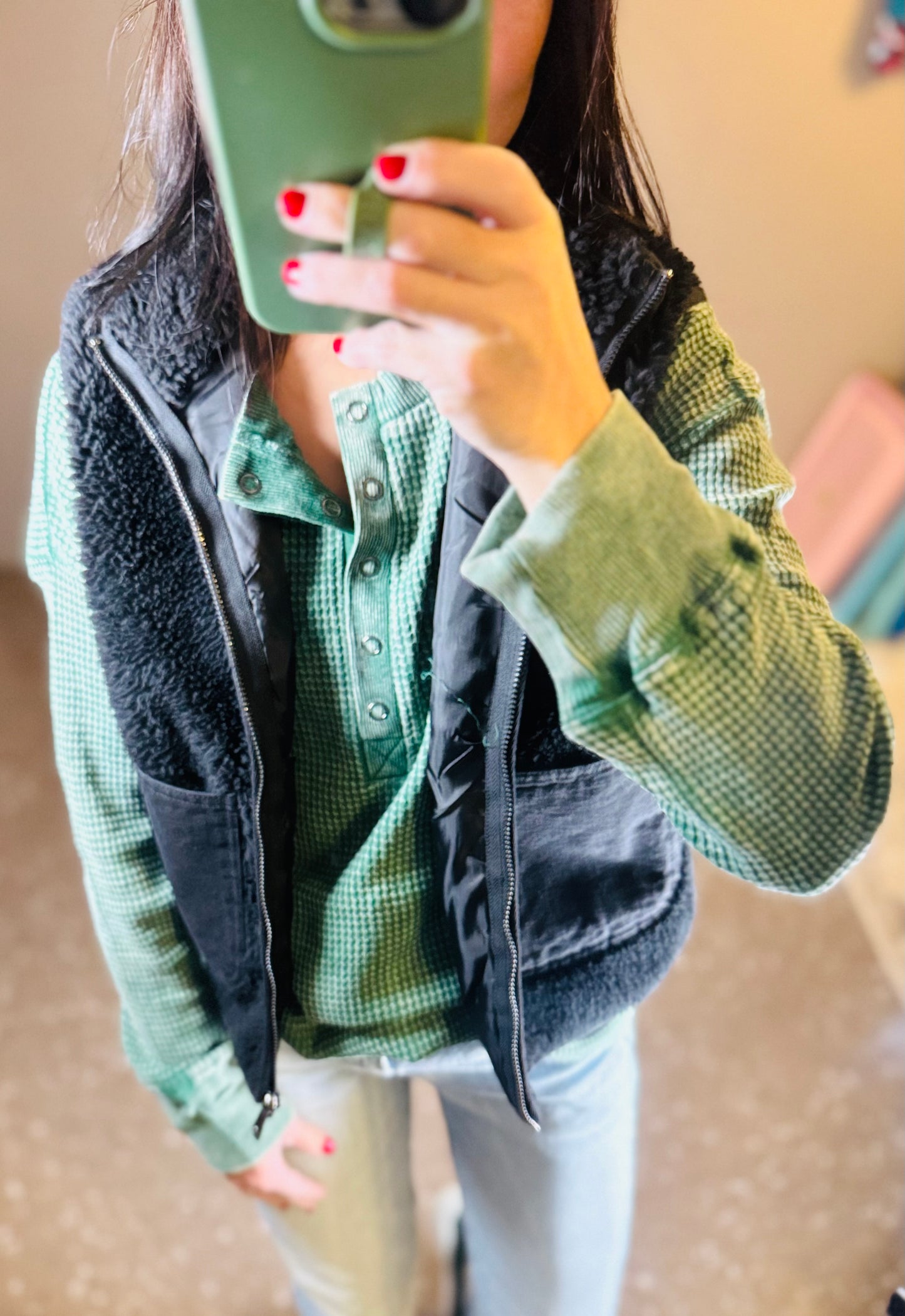 Birdie Waffle Long Sleeve