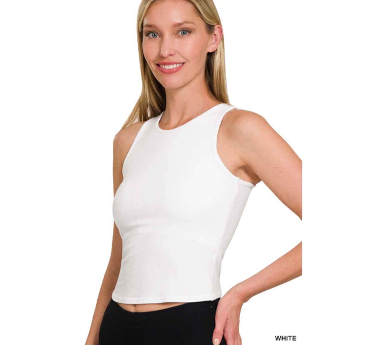 Elora Rib Padded Tank