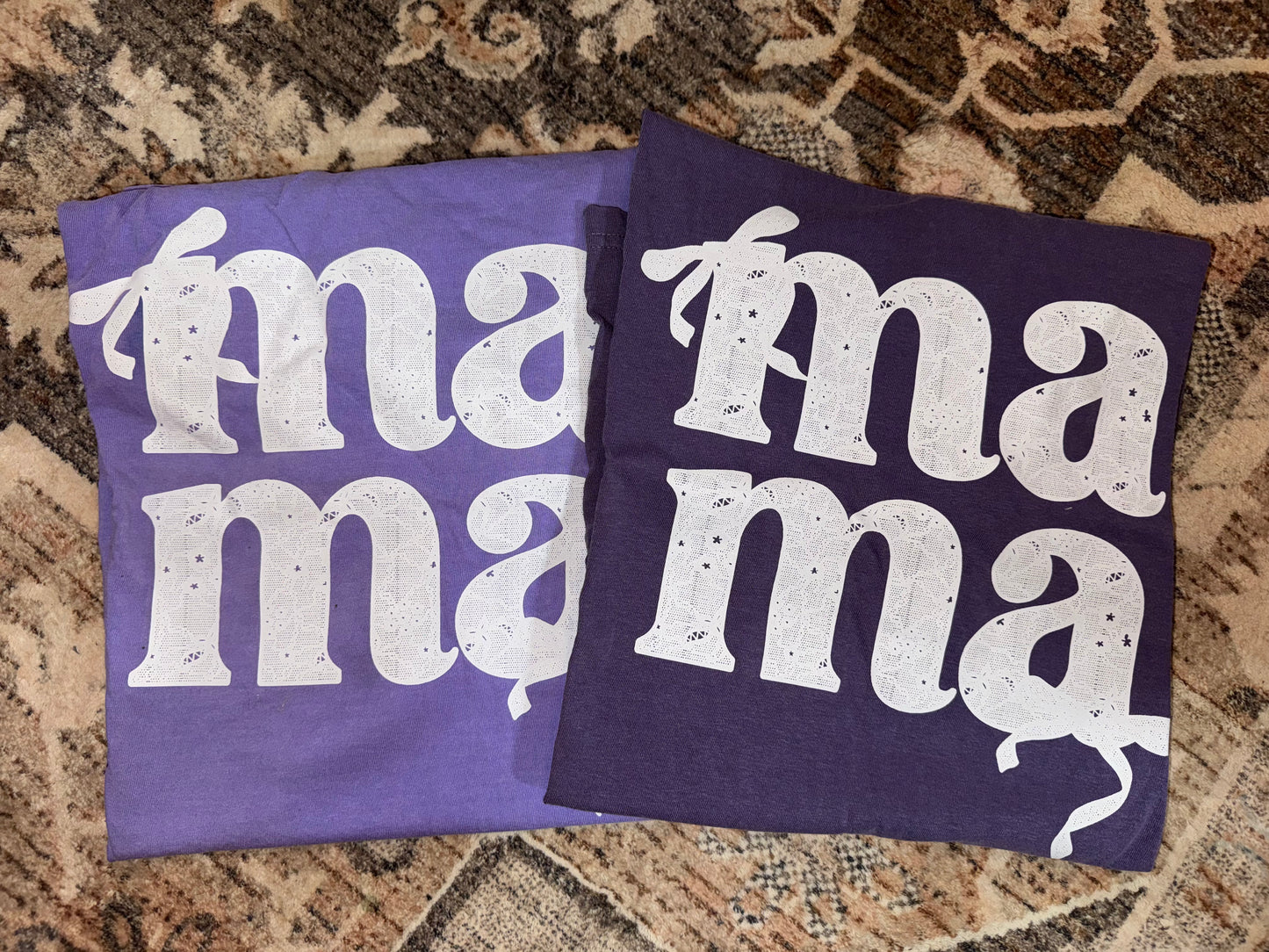 Lace Mama Comfort Color Tees - Large