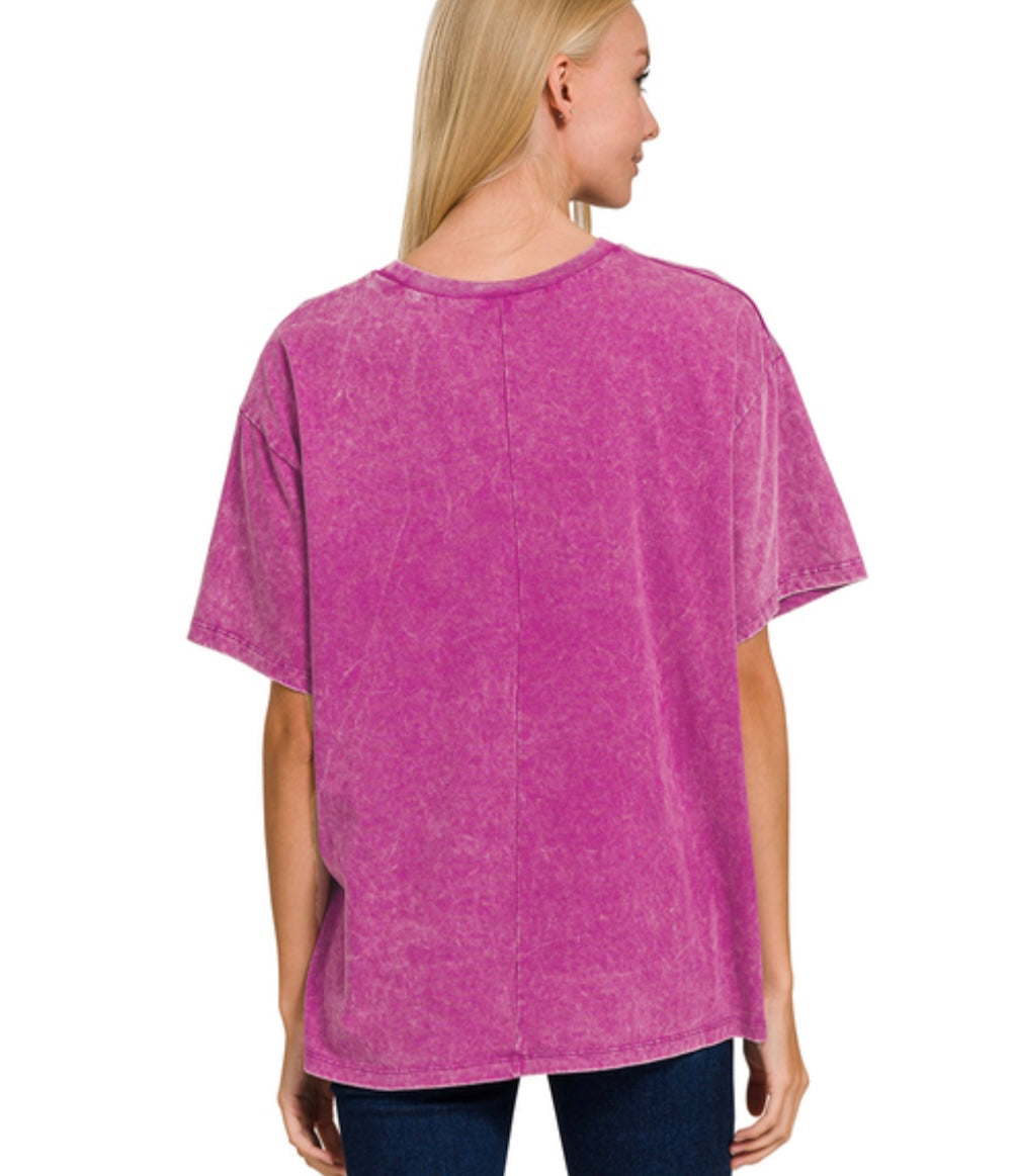 Plum Short Sleeve