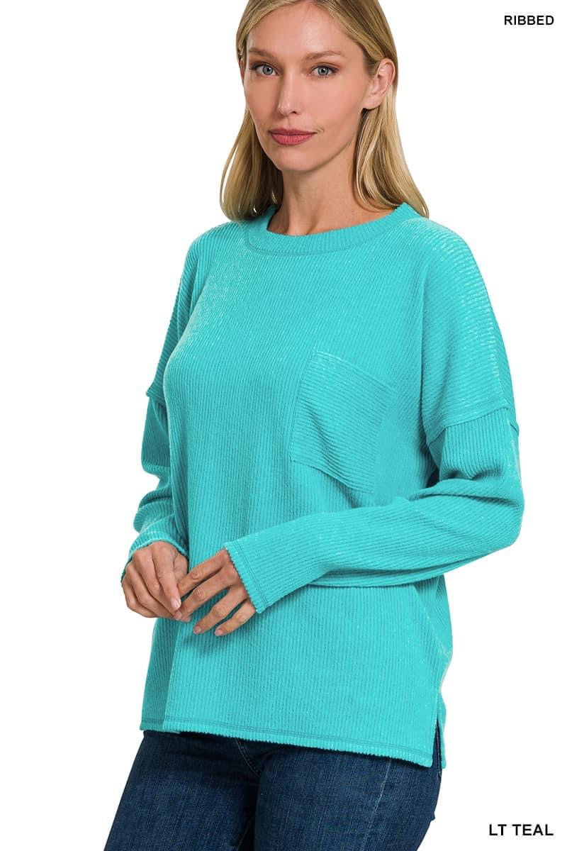 Hadley Ribbed Long Sleeve