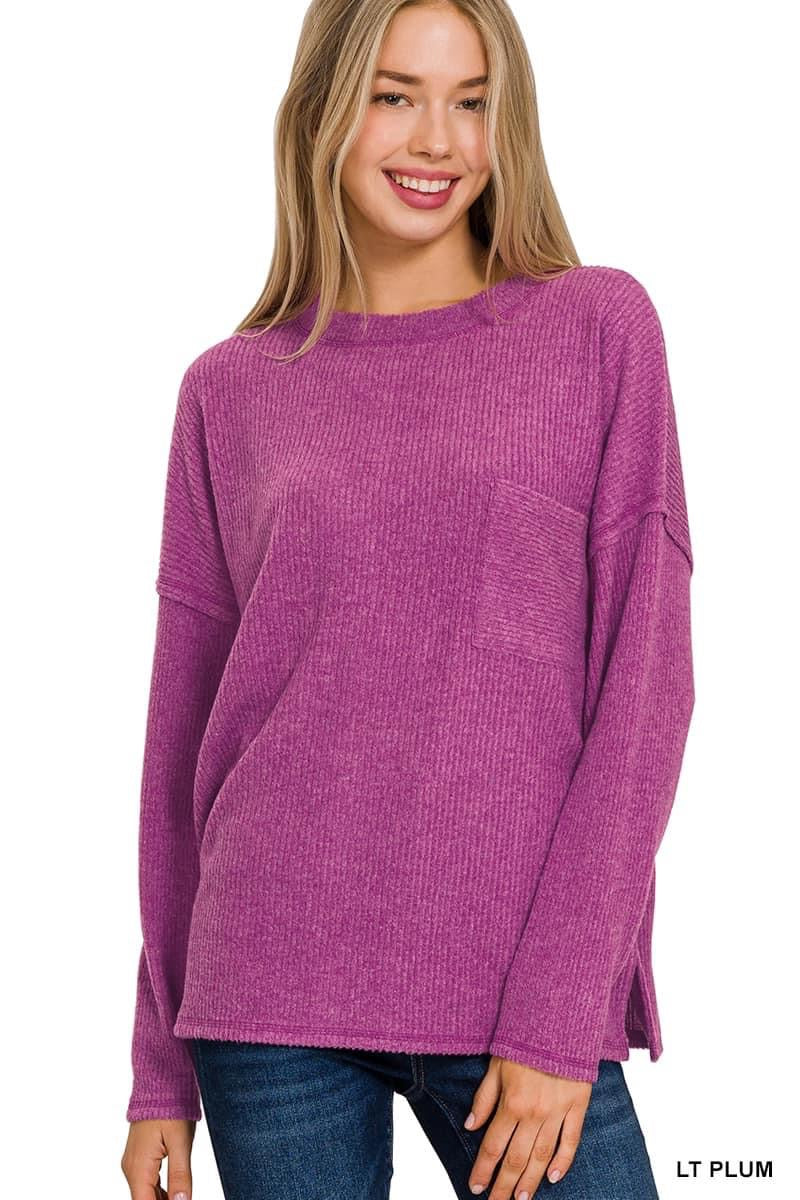 Hadley Ribbed Long Sleeve