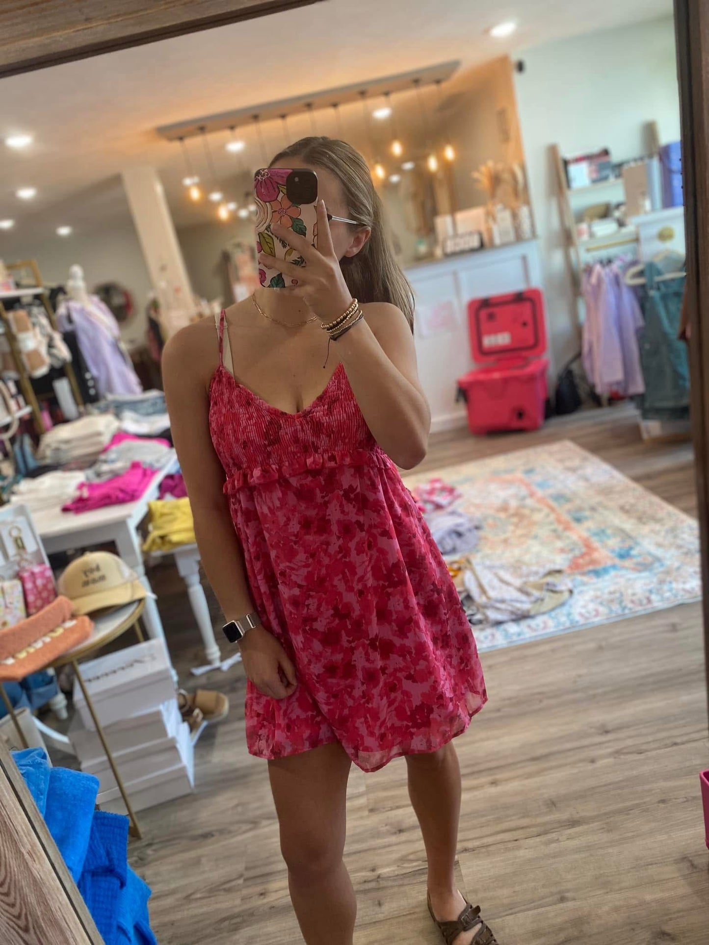 Floral Mini Dress