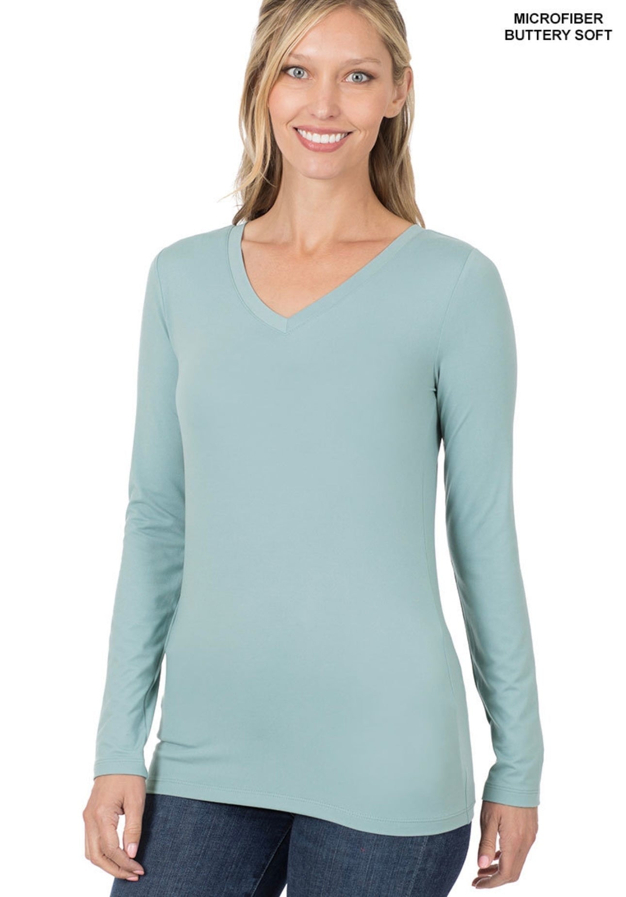 Aspen Long Sleeve V-Neck