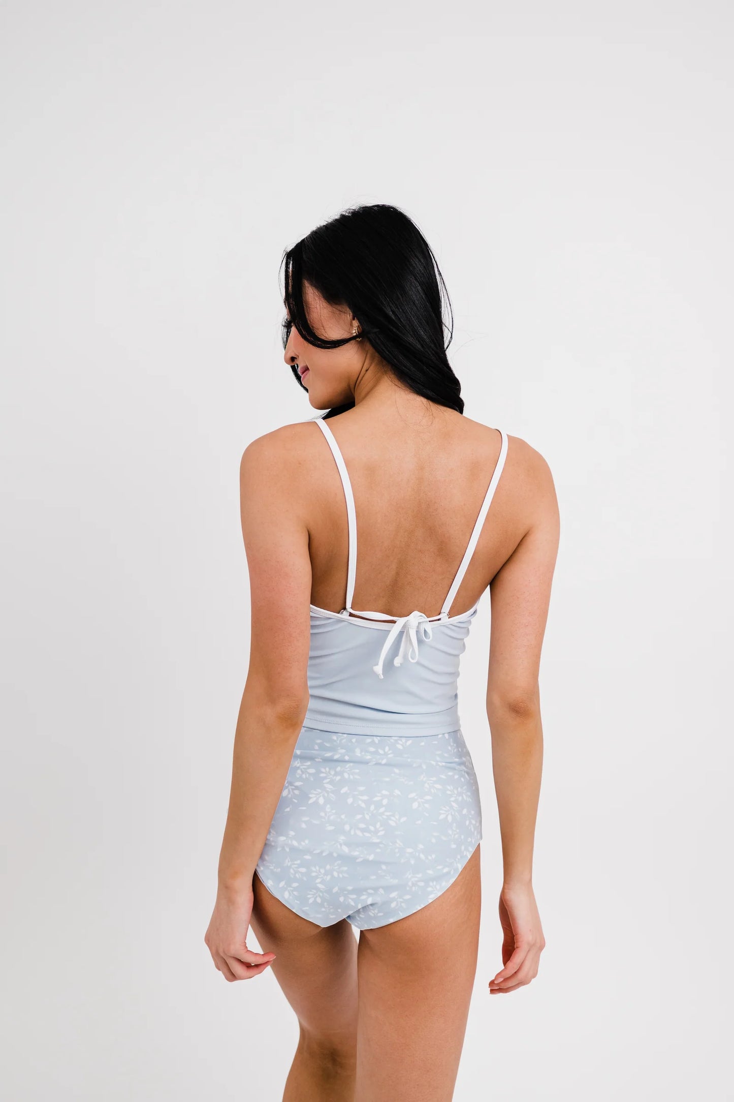 Centara Top with White Piping
