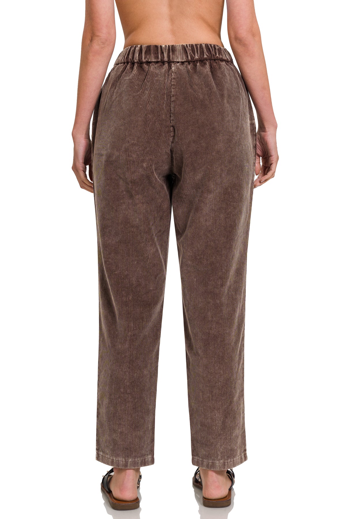 Mineral Wash Corduroy Pants