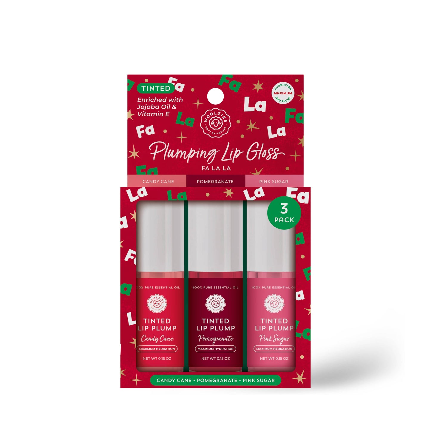 Plumping Lip Gloss Trio – Fa La La