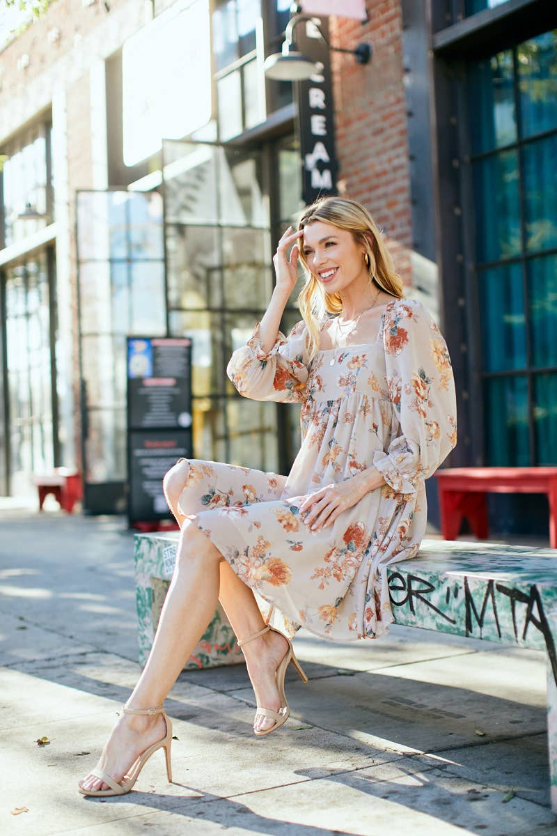 Penelope Print Dress