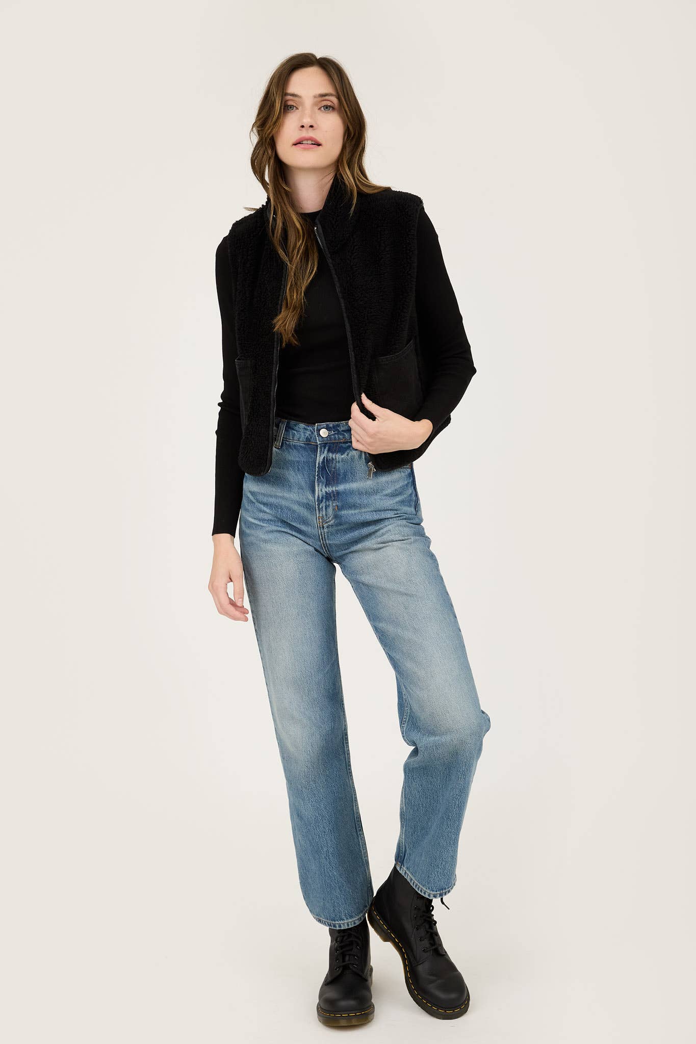Ember Zip Up Vest With Pockets