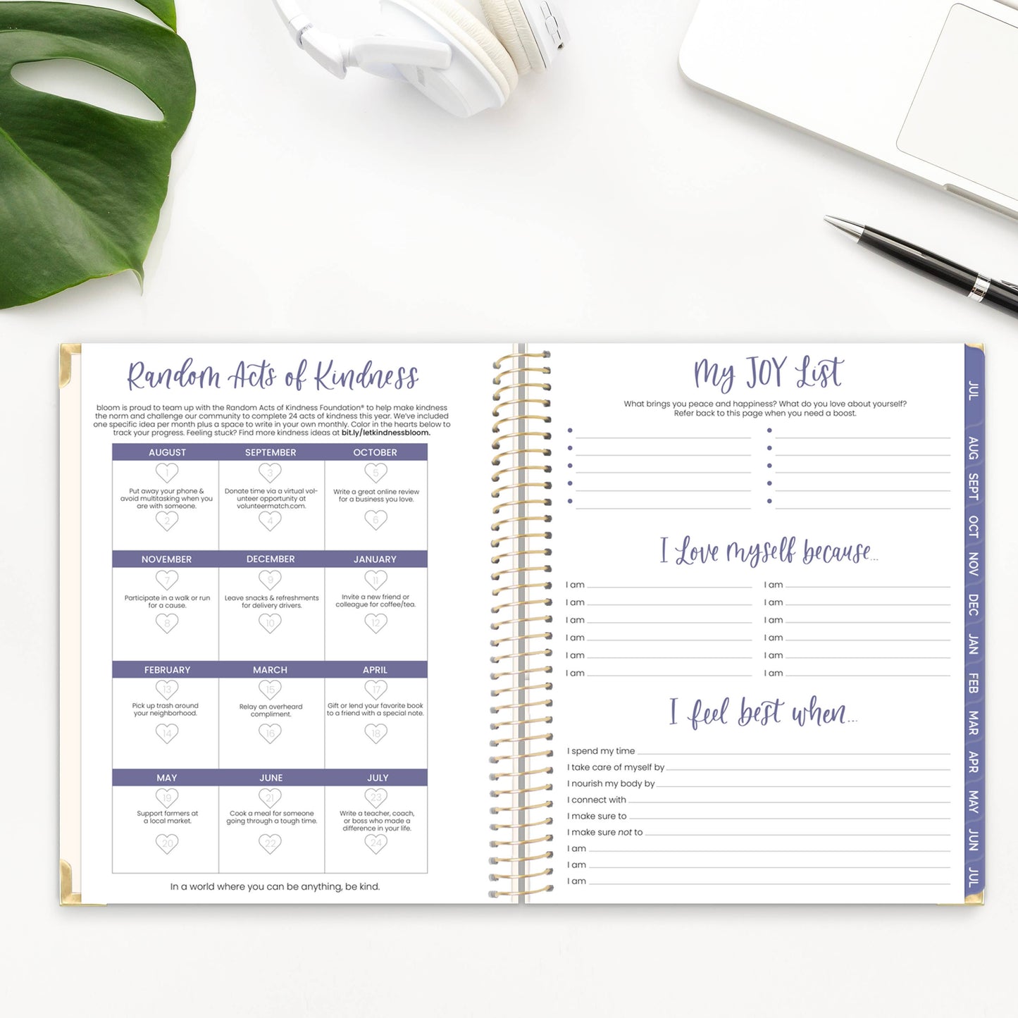 2025-26 Academic Hard Cover Planners 8.5x11 - Choose Design