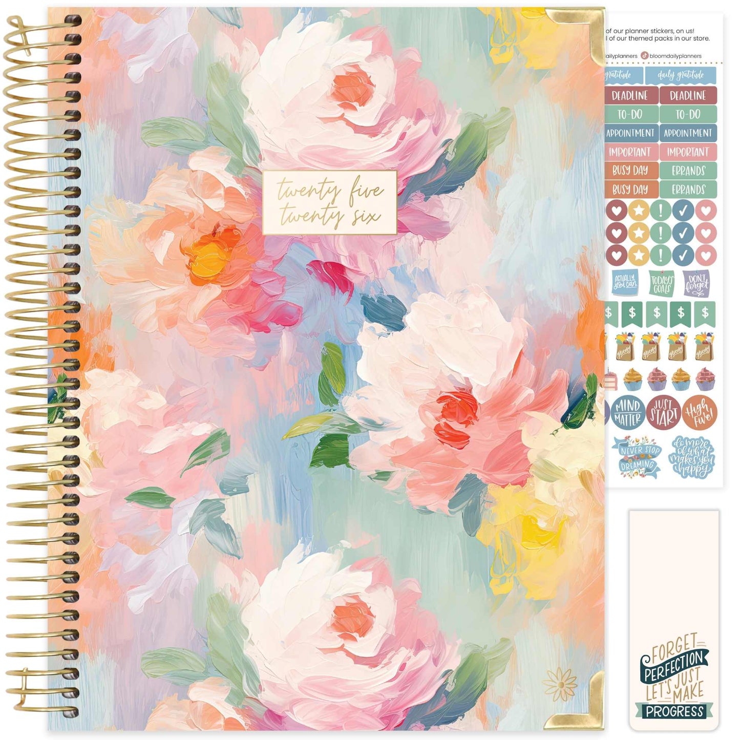 2025-26 Academic Hard Cover Planners 8.5x11 - Choose Design