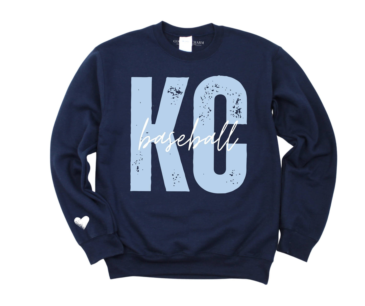 KC Baseball + Heart Sleeve