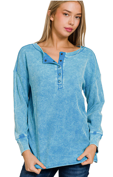 Birdie Waffle Long Sleeve