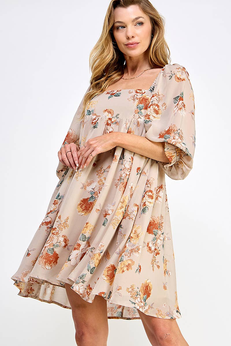 Penelope Print Dress
