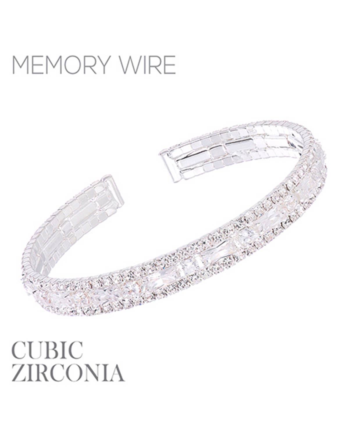 Rhinestone Baguette Bracelet
