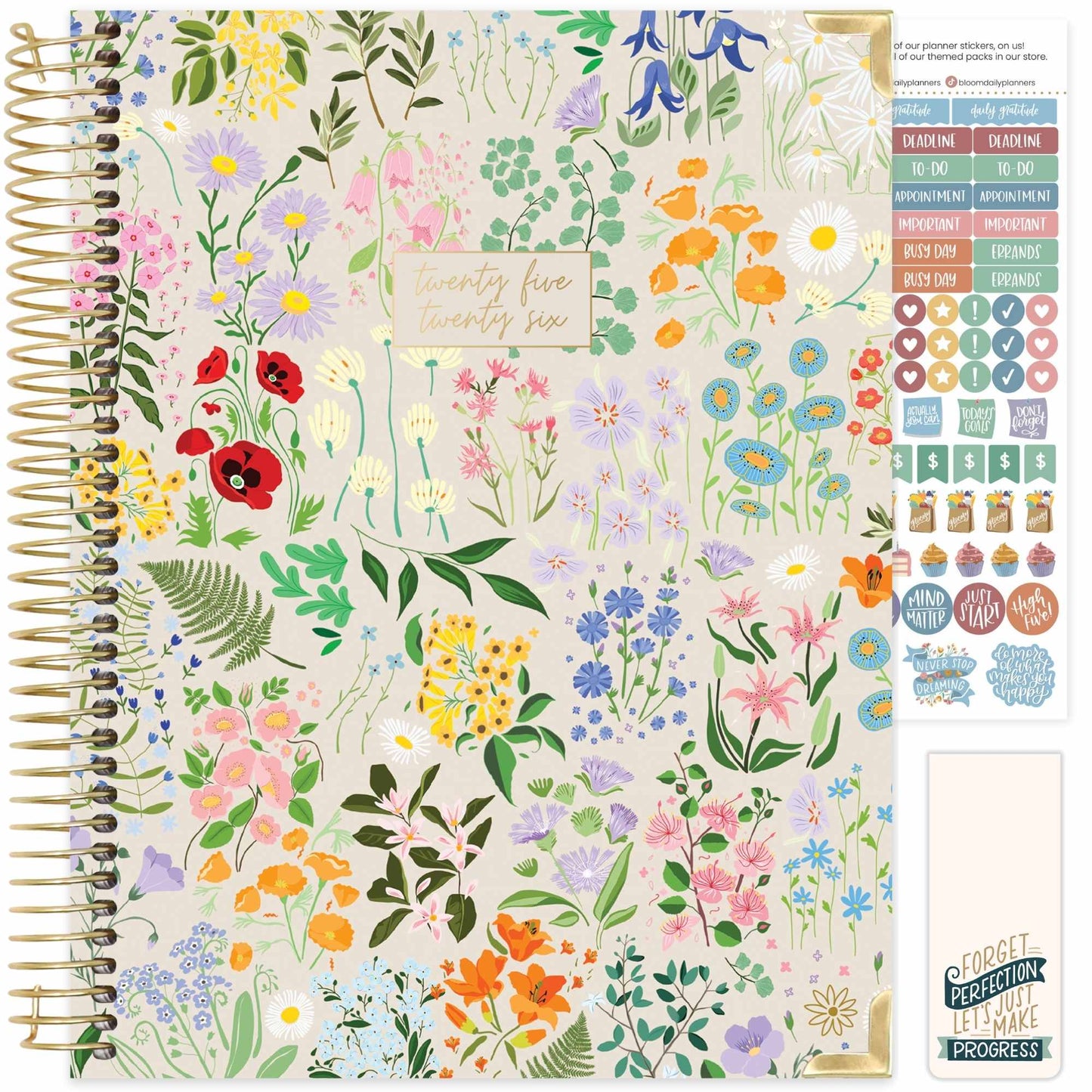 2025-26 Academic Hard Cover Planners 8.5x11 - Choose Design