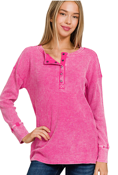 Birdie Waffle Long Sleeve