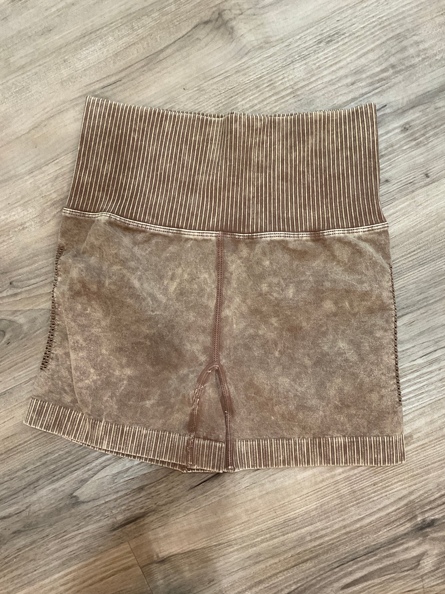 High waisted biker shorts