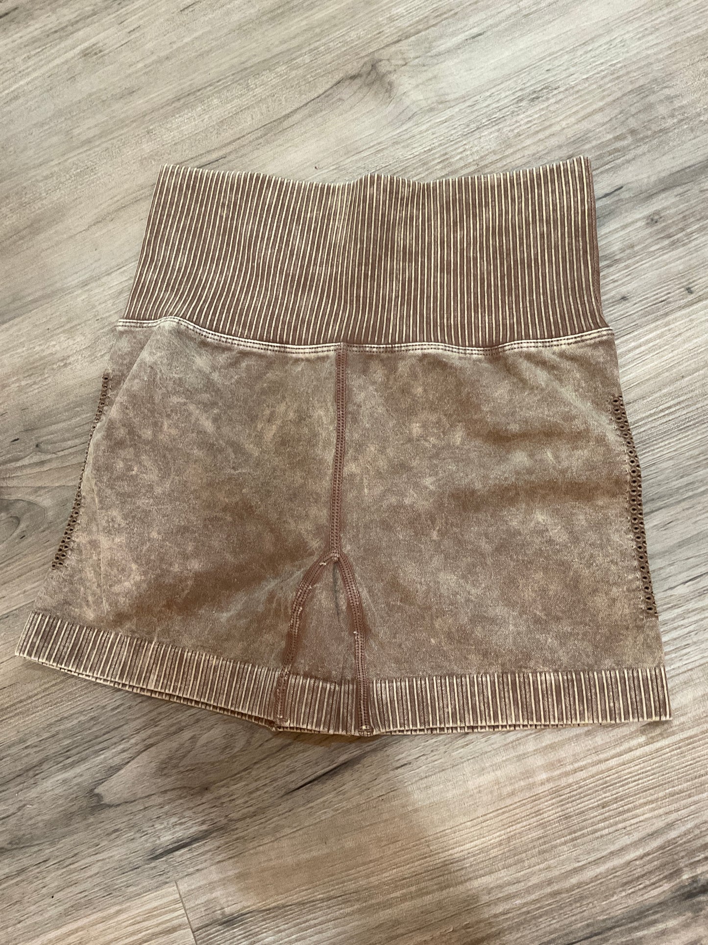 High waisted biker shorts