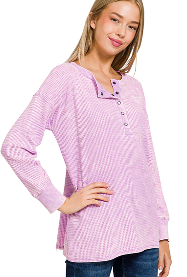 Birdie Waffle Long Sleeve