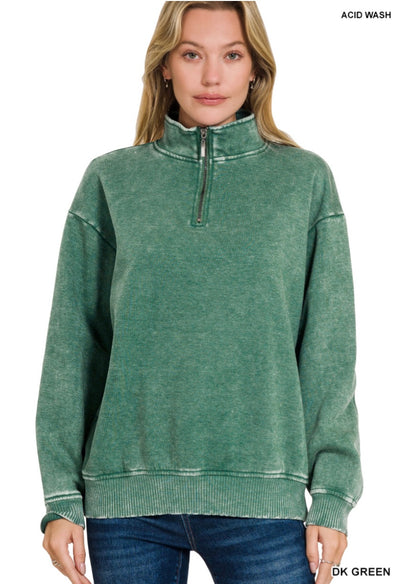 Adeline Zip Pullover