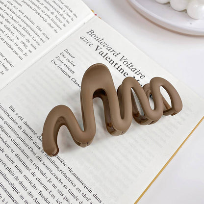 Wavy Large Claw Clips