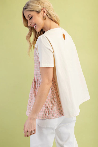 Gabby Pleated Top