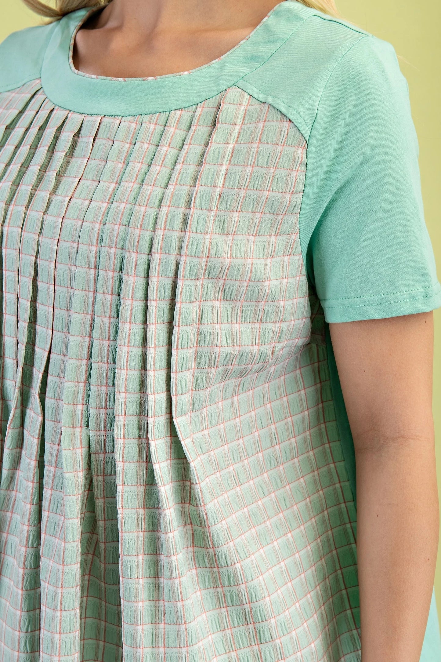 Gabby Pleated Top